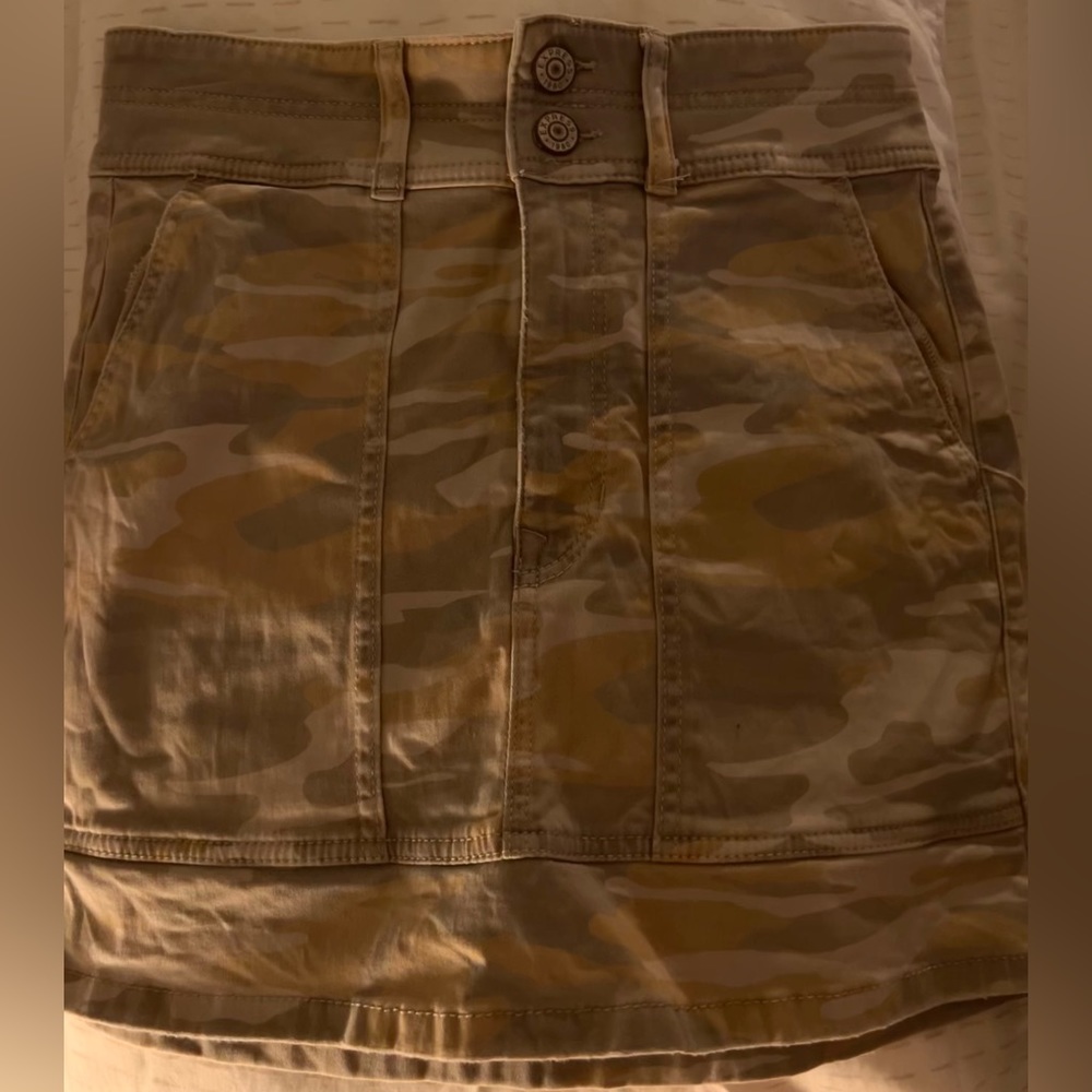 Express Camouflage Printed Pencil Skirts